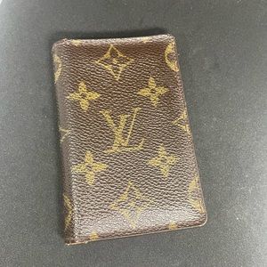 Louie Vuitton Monogram Pocket Organizer